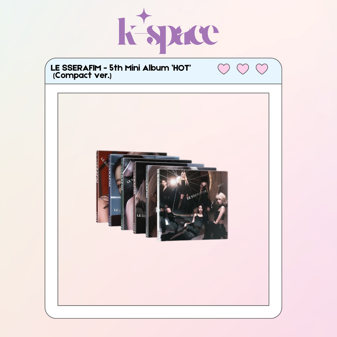 LE SSERAFIM - 5th Mini Album ’HOT’ (Compact ver.)