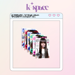 LE SSERAFIM - 1st Single Album  ’SPAGHETTI’ (Compact ver.)