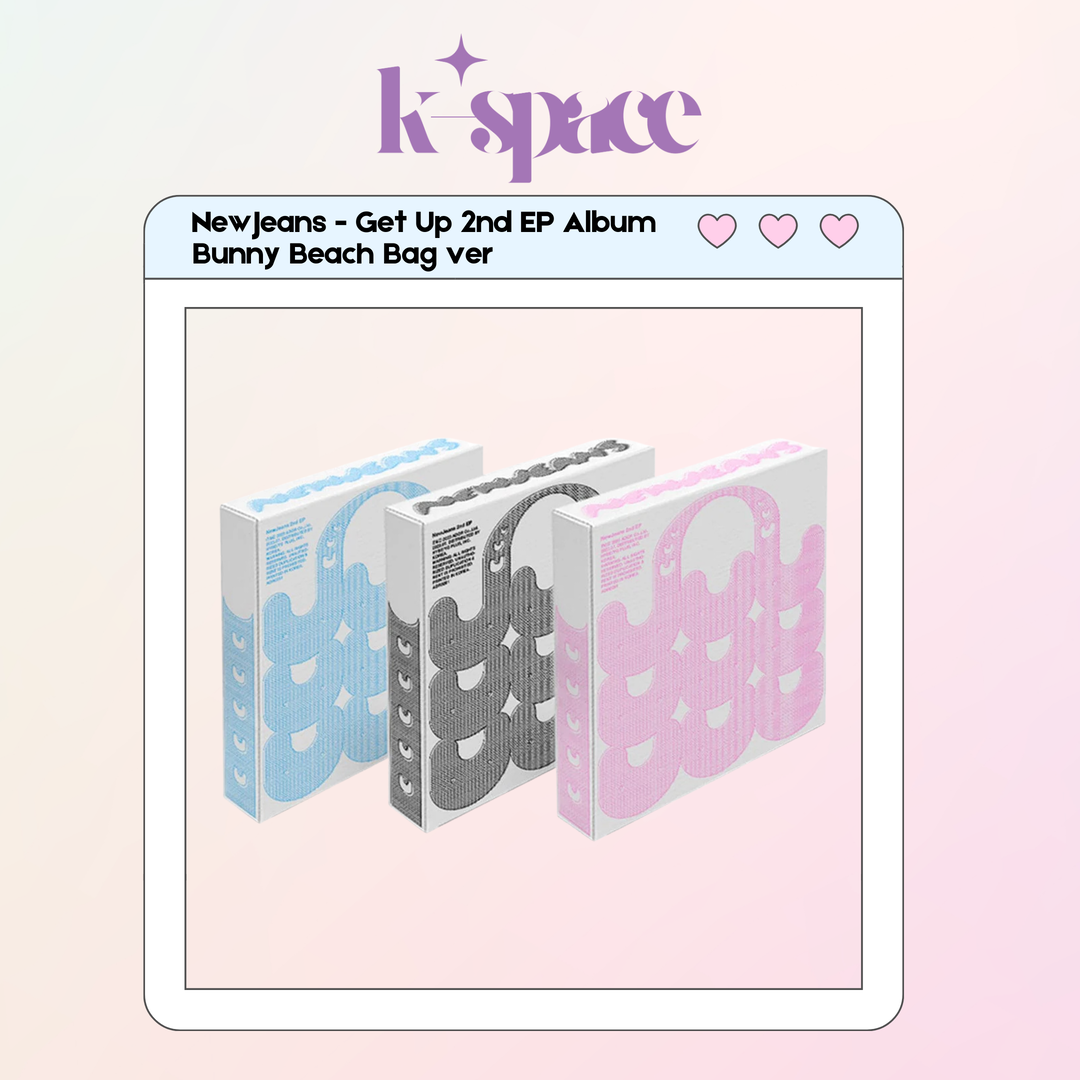 NewJeans - Get Up 2nd EP Album Bunny Beach Bag ver