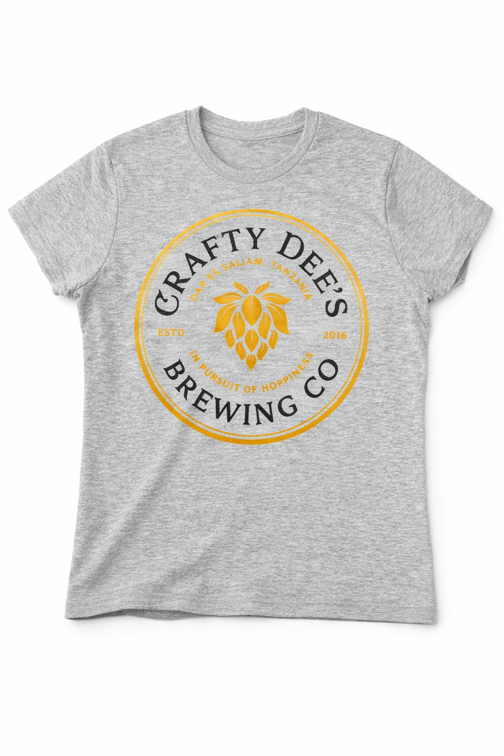 Dee's Tee - LADIES CUT (GREY)