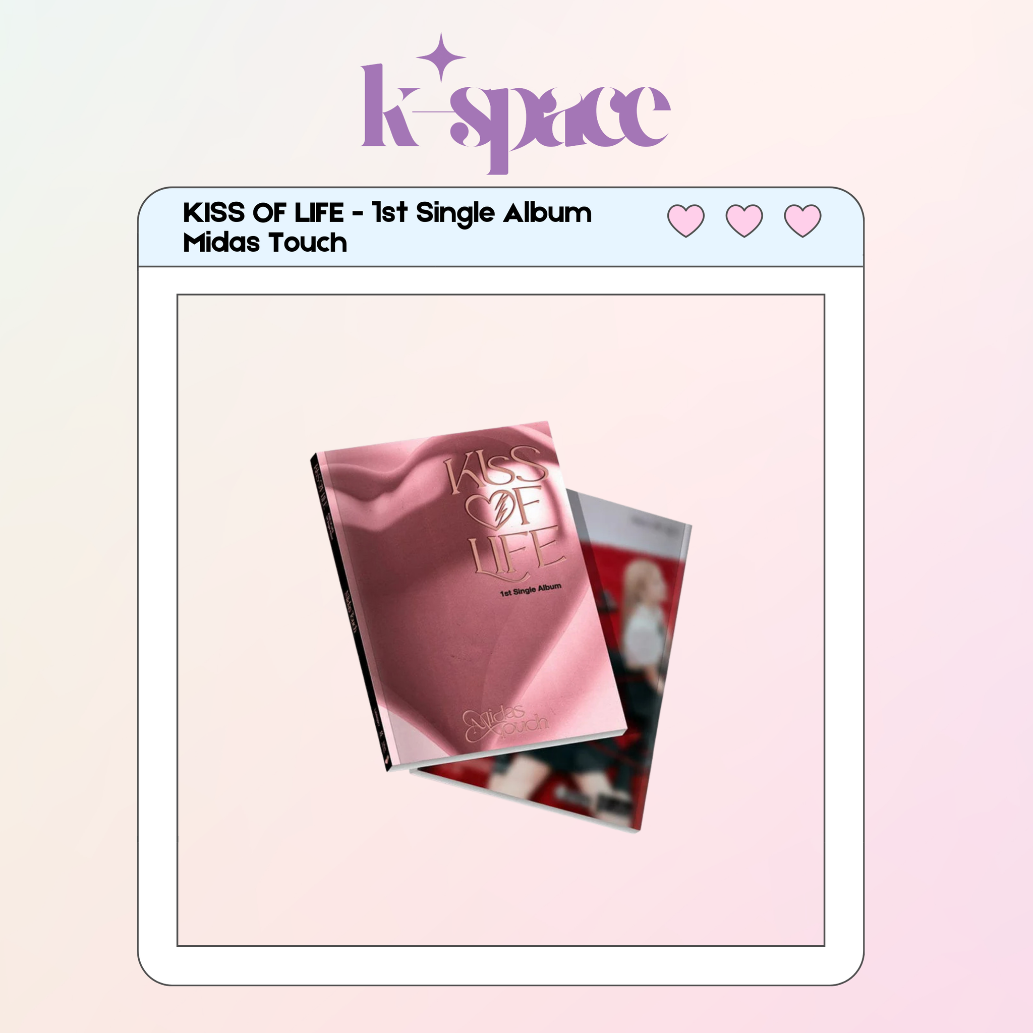 KISS OF LIFE - 1st Single Album Midas Touch_0