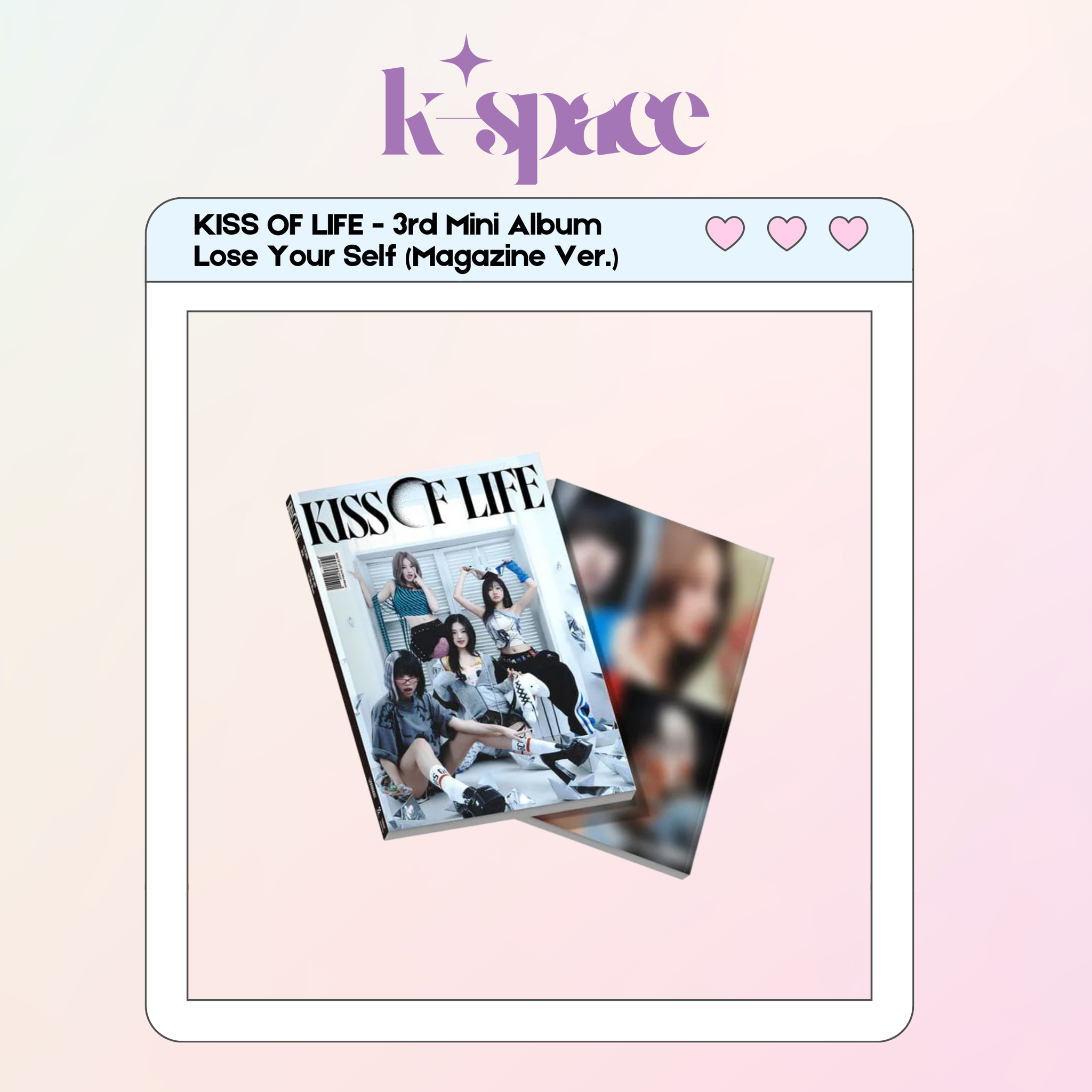 KISS OF LIFE - 3rd Mini Album Lose Your Self (Magazine Ver.)_0