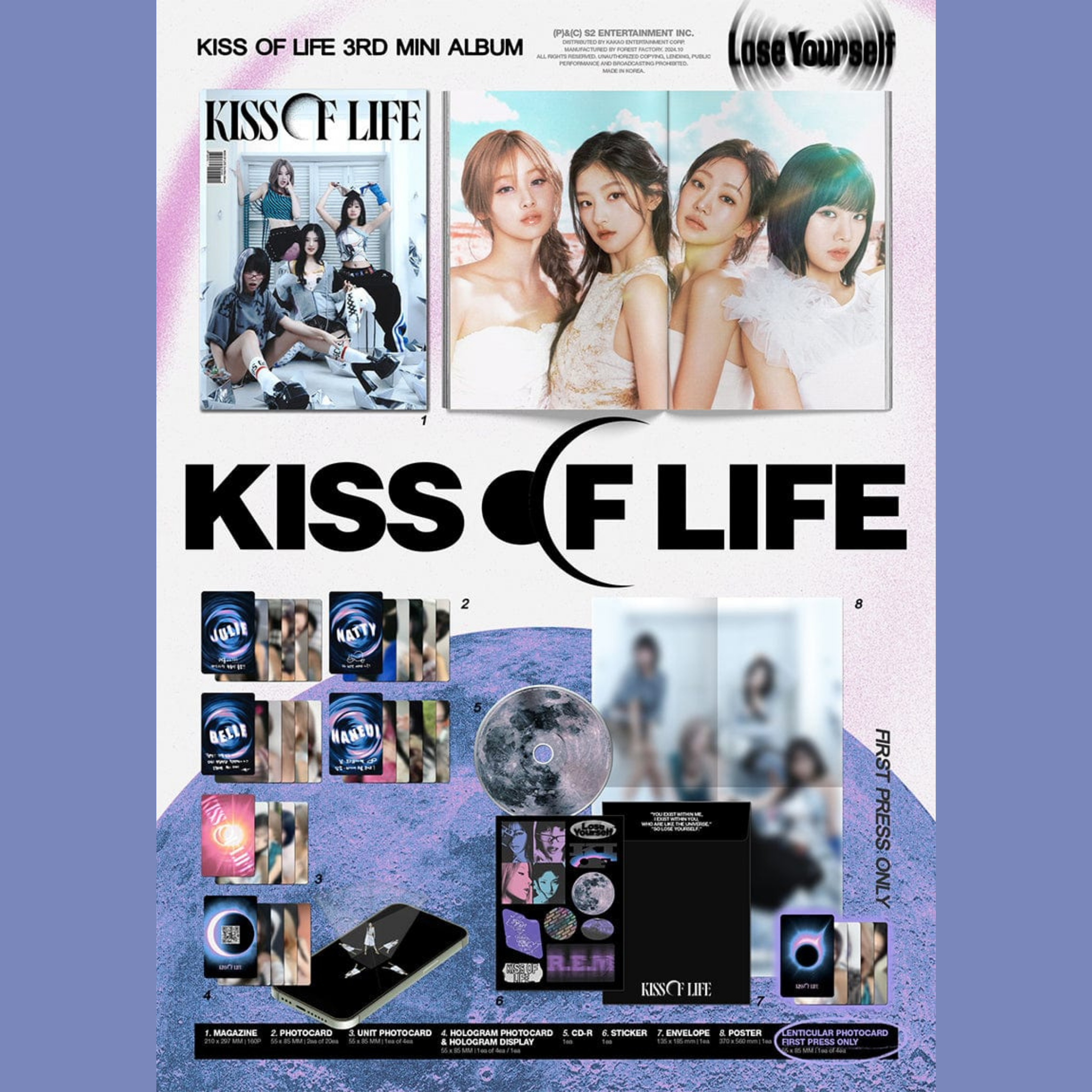 KISS OF LIFE - 3rd Mini Album Lose Your Self (Magazine Ver.)_1