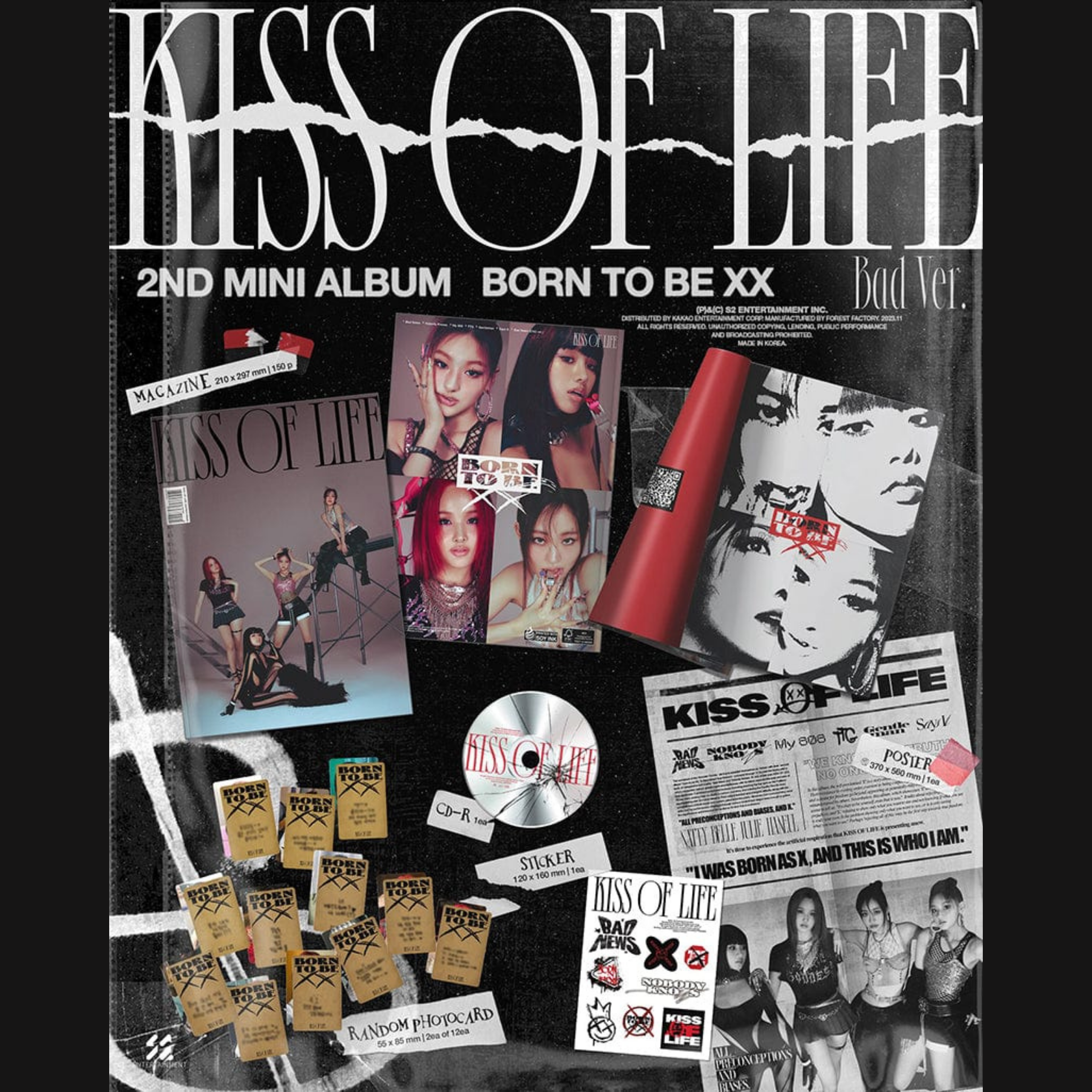 KISS OF LIFE - Born to be XX 2nd mini album_1