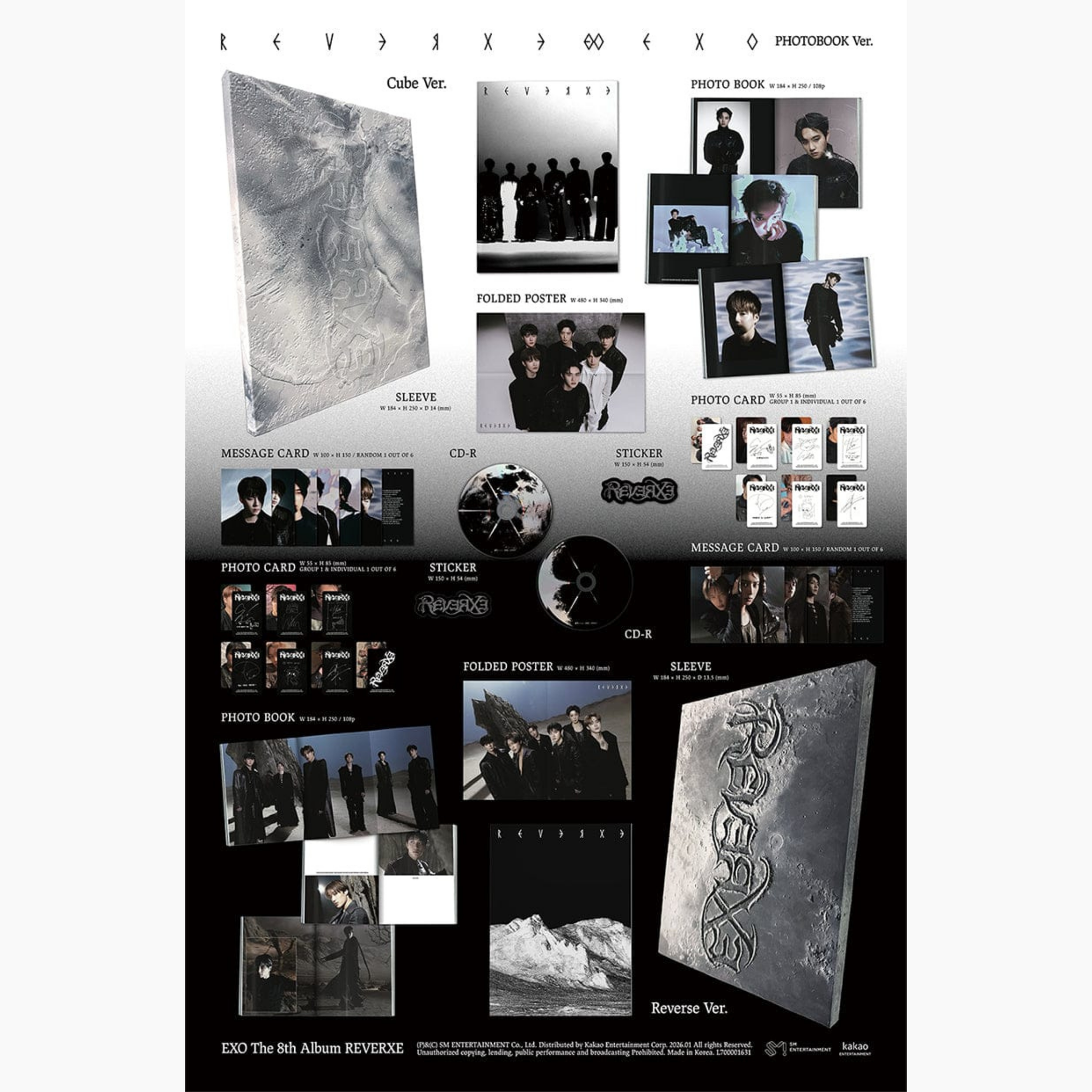 EXO - 8TH FULL ALBUM REVERXE (PHOTOBOOK Ver.)_1