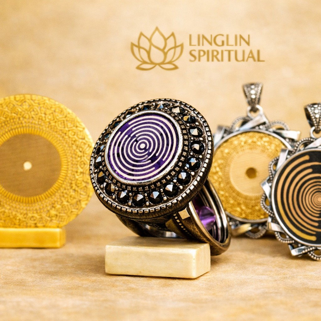 💫 Energy Ring · Sacred Spiral Design / 能量戒指 · 神圣螺旋设计_0