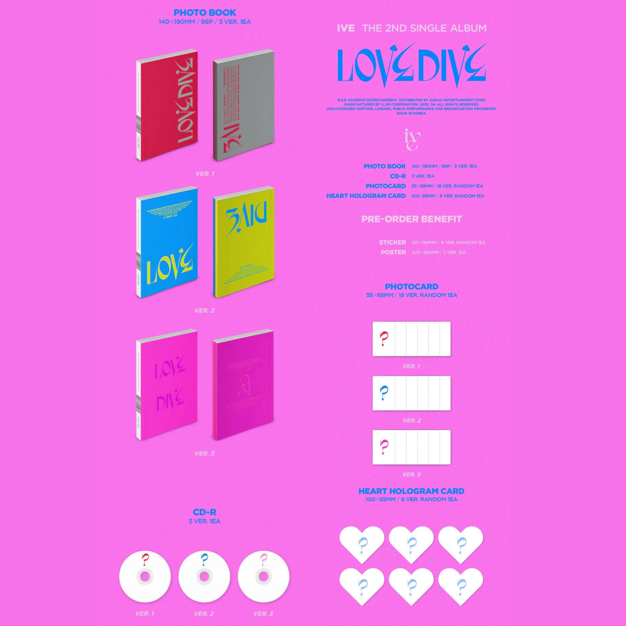 IVE - The 2nd Single Album ’Love Dive’_1