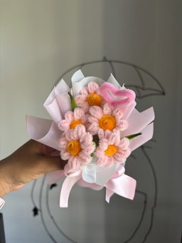 Pink mini standing bouquet