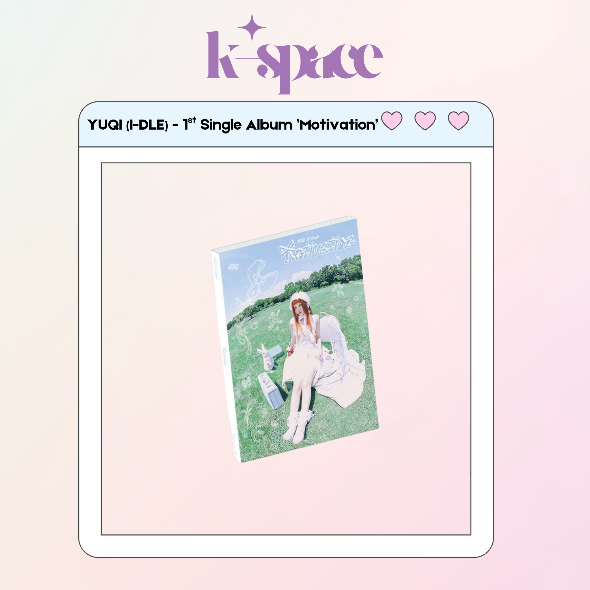 YUQI (I-DLE) - 1st Single Album ’Motivation’_0