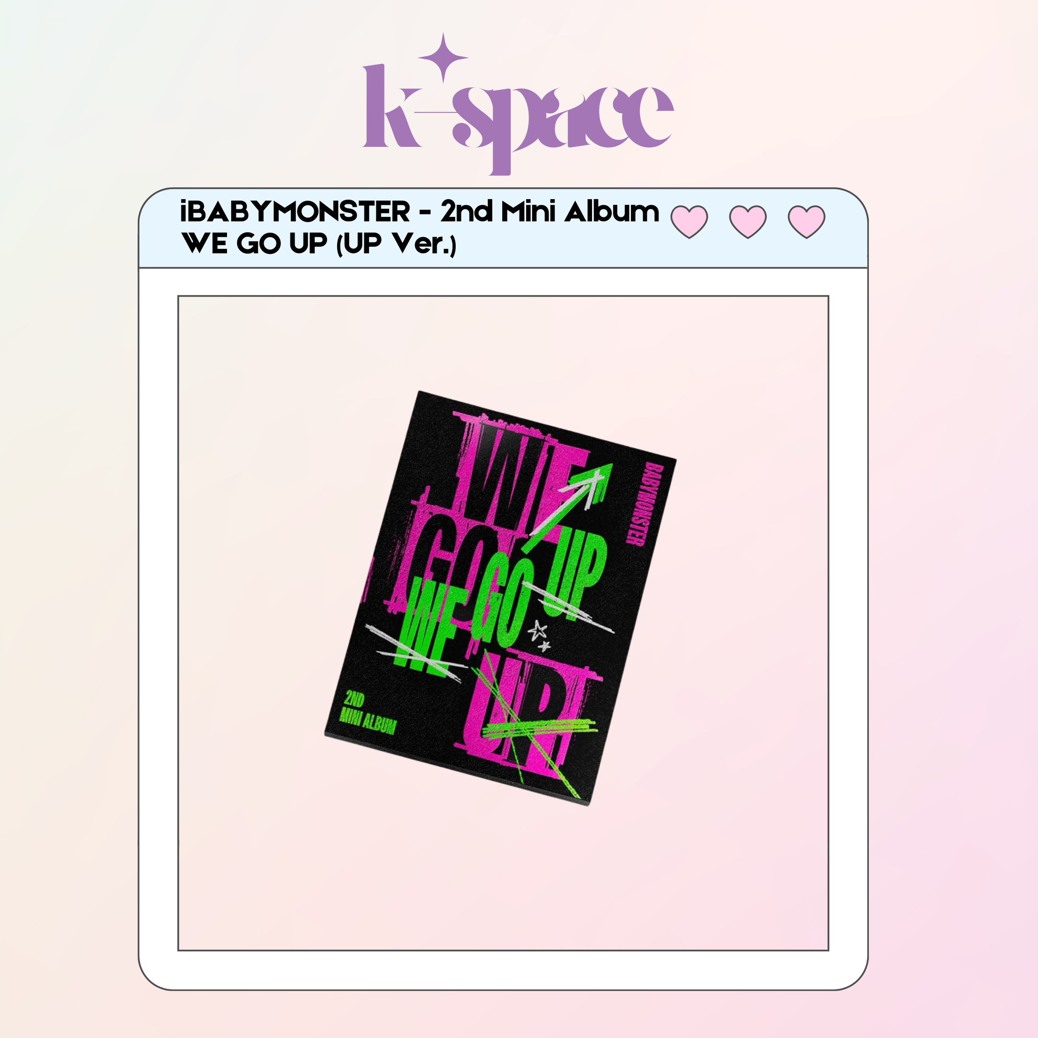 BABYMONSTER - 2nd Mini Album WE GO UP (UP Ver.)_0