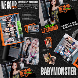 BABYMONSTER - 2nd Mini Album WE GO UP (GO Ver.)