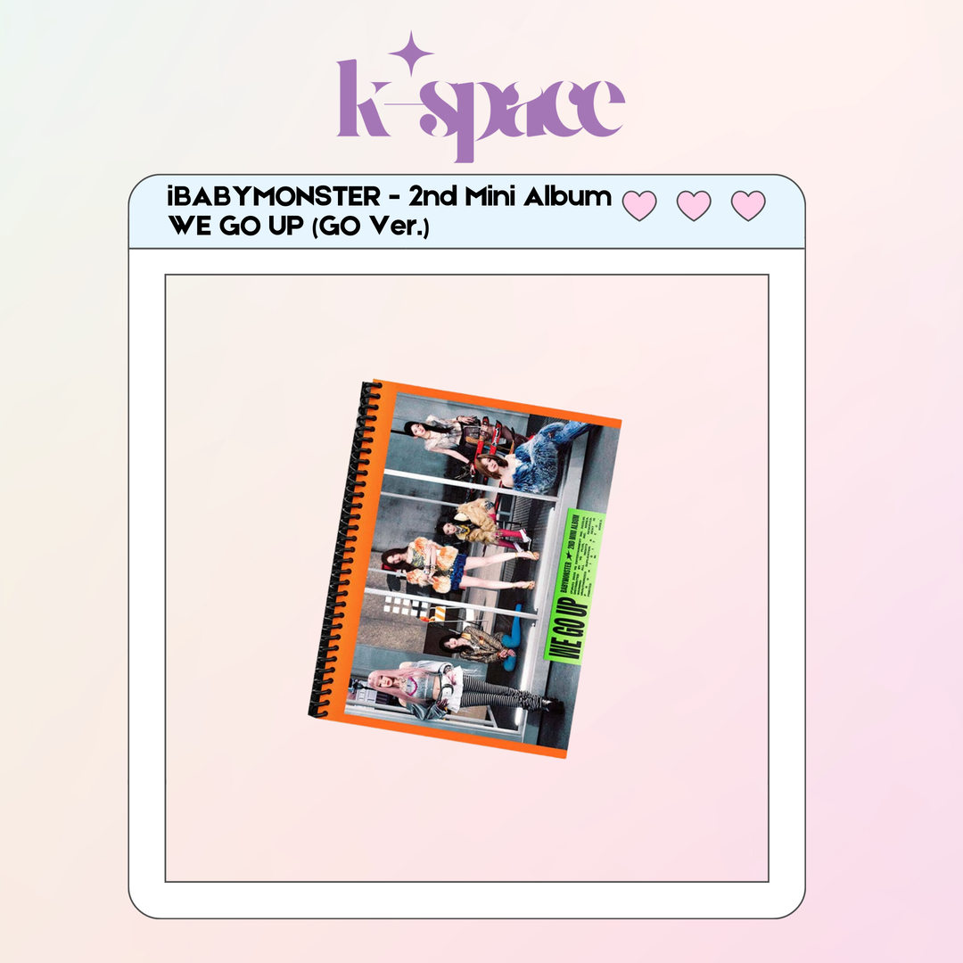 BABYMONSTER - 2nd Mini Album WE GO UP (GO Ver.)