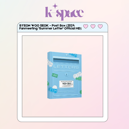 BYEON WOO SEOK - Post Box [2024 Fanmeeting 'Summer Letter' Official MD]
