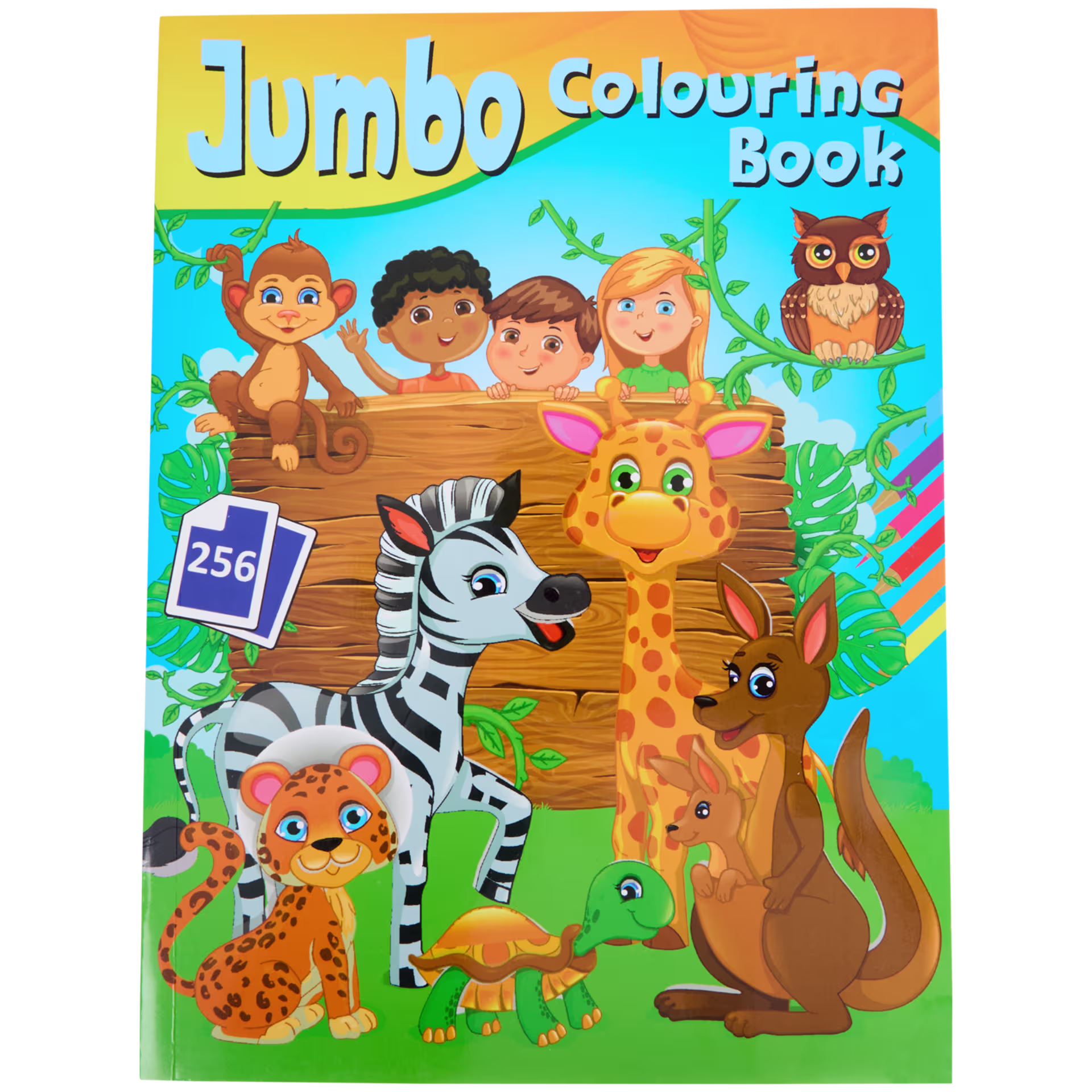 Livre de coloriage Jumbo 256 pages_1