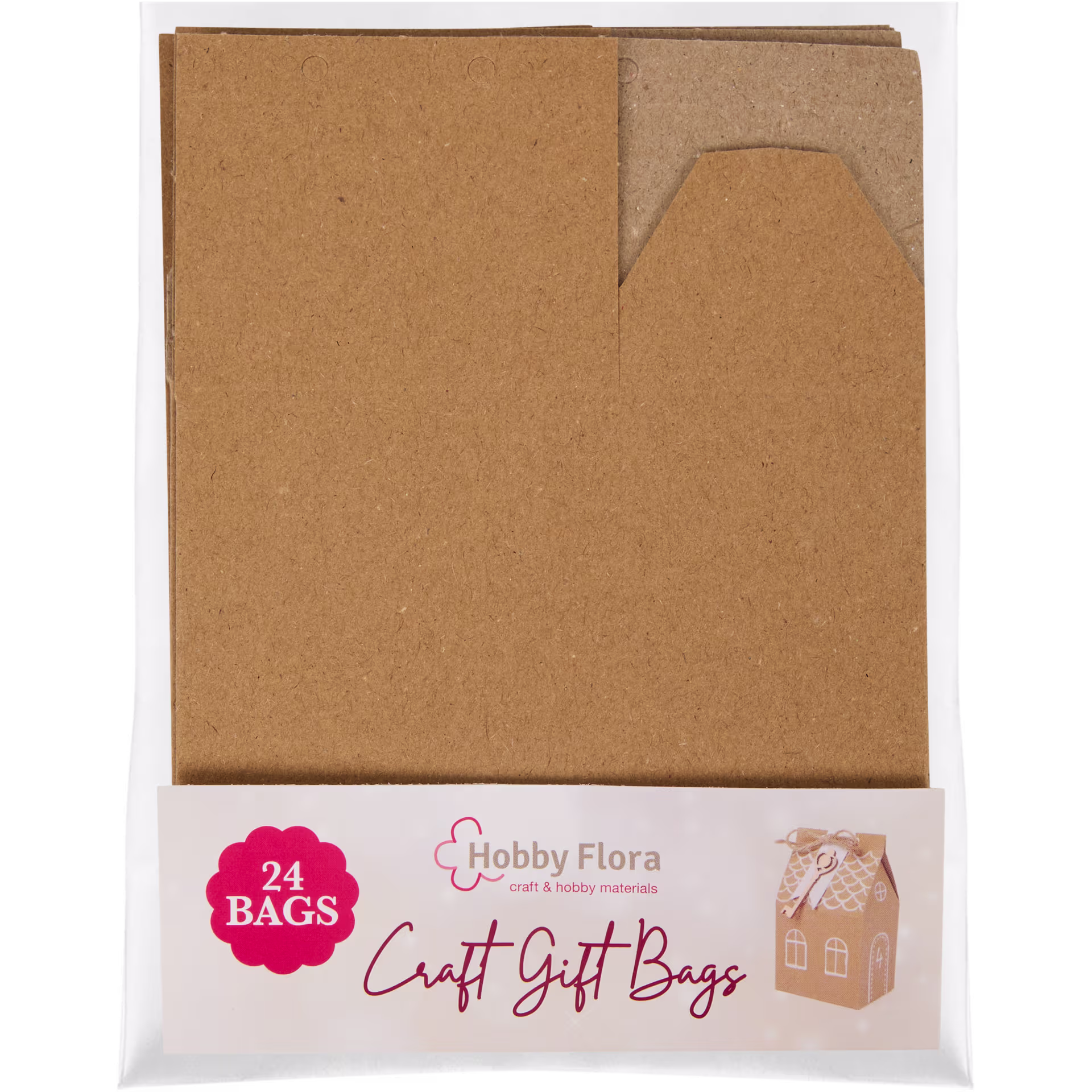 Pochettes cadeaux Hobby Flora 24 pièces_1