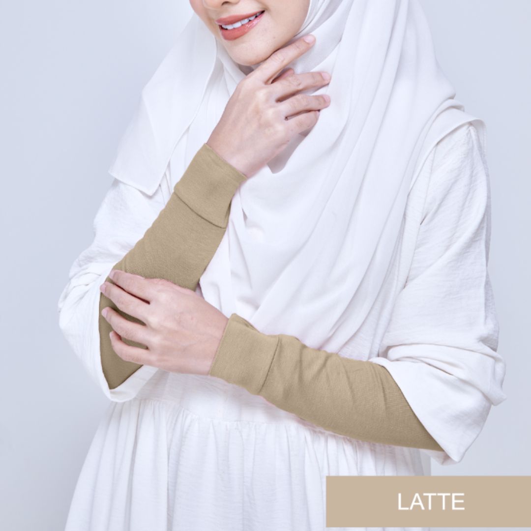 NEW HANDSOCK MUSLIMAH EXCLUSIVE - LATTE_0