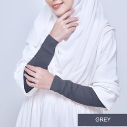 NEW HANDSOCK MUSLIMAH EXCLUSIVE - GREY