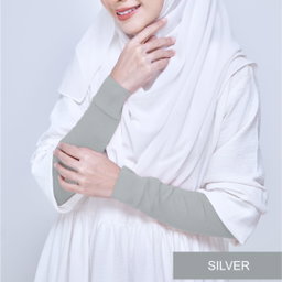 NEW HANDSOCK MUSLIMAH EXCLUSIVE - SILVER