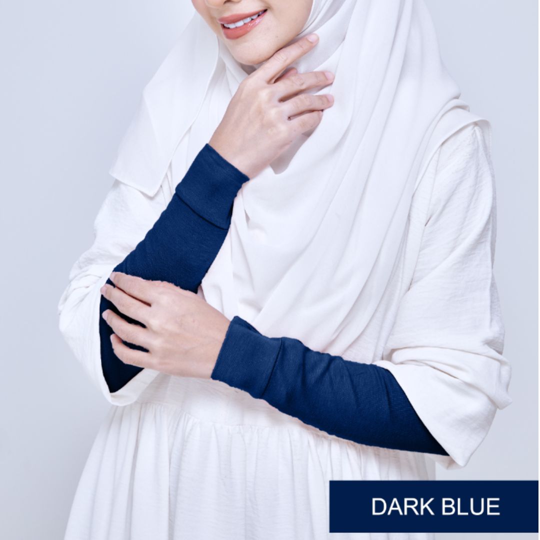 NEW HANDSOCK MUSLIMAH EXCLUSIVE - DARK BLUE_0