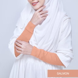 NEW HANDSOCK MUSLIMAH EXCLUSIVE - SALMON