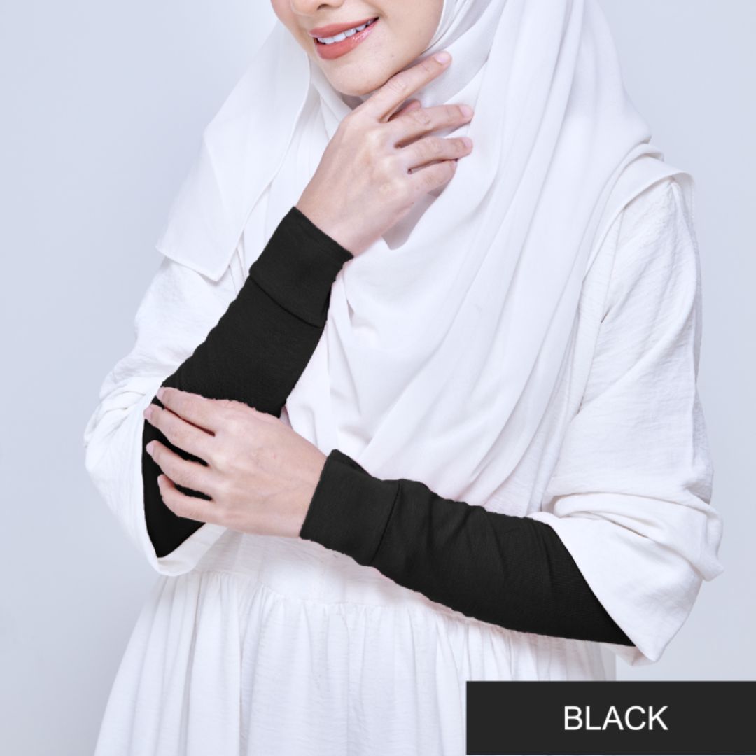 NEW HANDSOCK MUSLIMAH EXCLUSIVE - BLACK