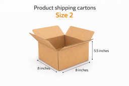 TAKEAWAY CARTONS - 8” x 8 x 4”  - ( 2 Liters round)