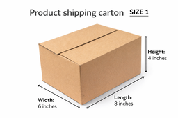 TAKEAWAY CARTONS - 8” x 6” x 4”  - (1000ml) 