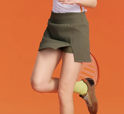 Rolland Garros - Open Slit Tennis Skirt