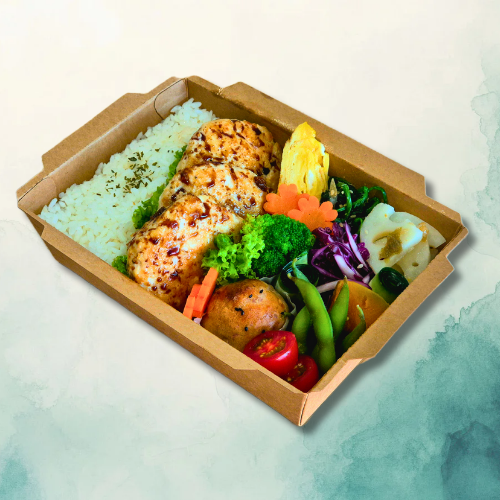 [PRE-ORDER] Chicken Hambagu Bento_0