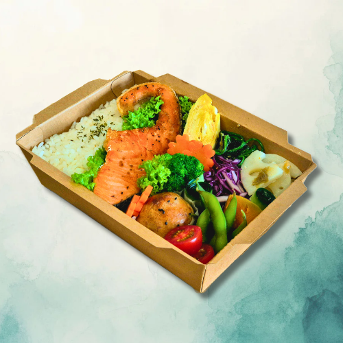 [PRE-ORDER] Grilled Salmon Bento _0