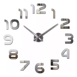 Reloj de pared 3D.