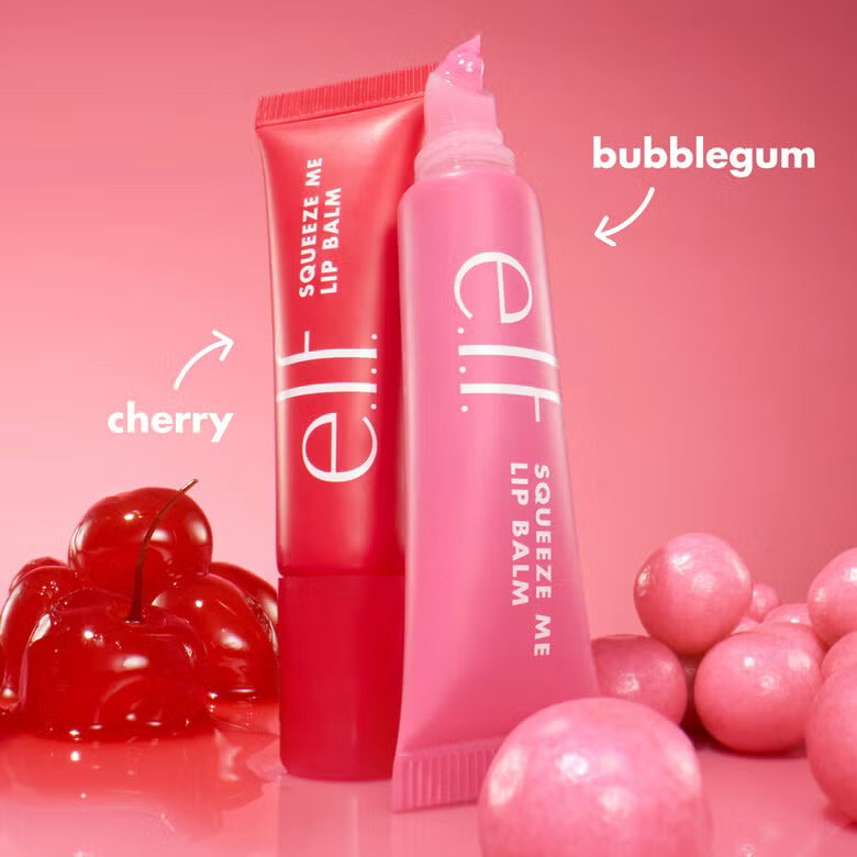 Elf Squeeze Me Lip Balm Duo - Shade: Bubblegum & Cherry_2