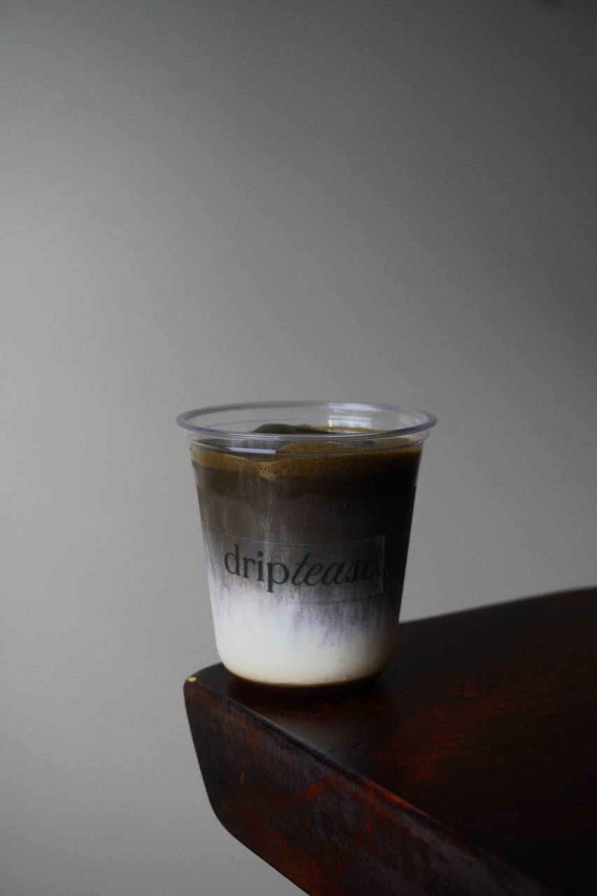 hojicha latte