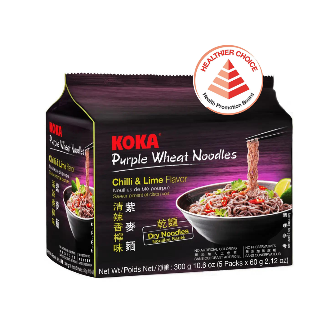 Purple Wheat Aglio Oilio