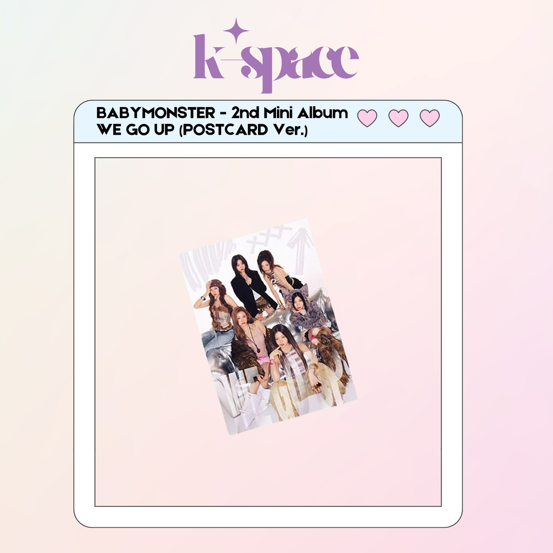 BABYMONSTER - 2nd Mini Album WE GO UP (POSTCARD Ver.)