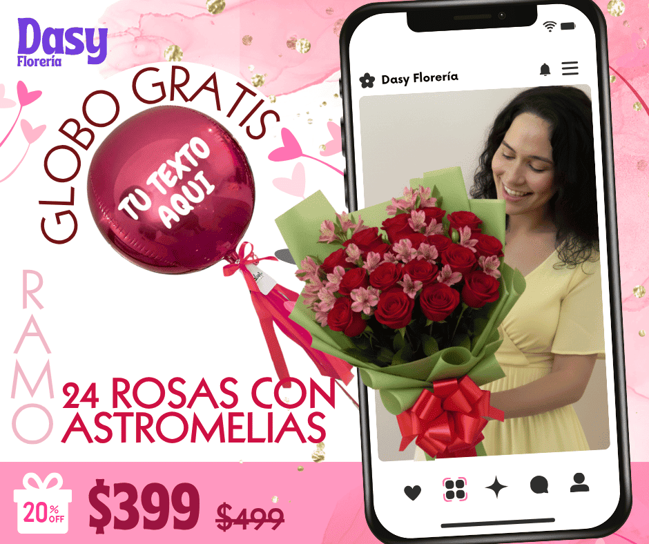 24 rosas con astromelias_0