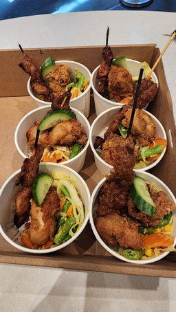 Yellow Rice- Nasi Kuning Mini Rice Bowl (12)