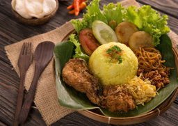 Yellow Rice- Nasi Kuning Mini Rice Bowl (12)