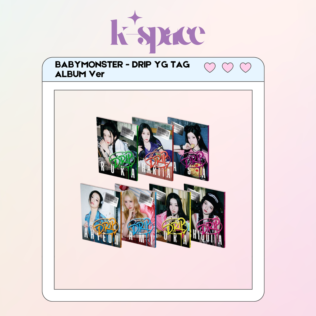 BABYMONSTER - DRIP YG TAG ALBUM Ver