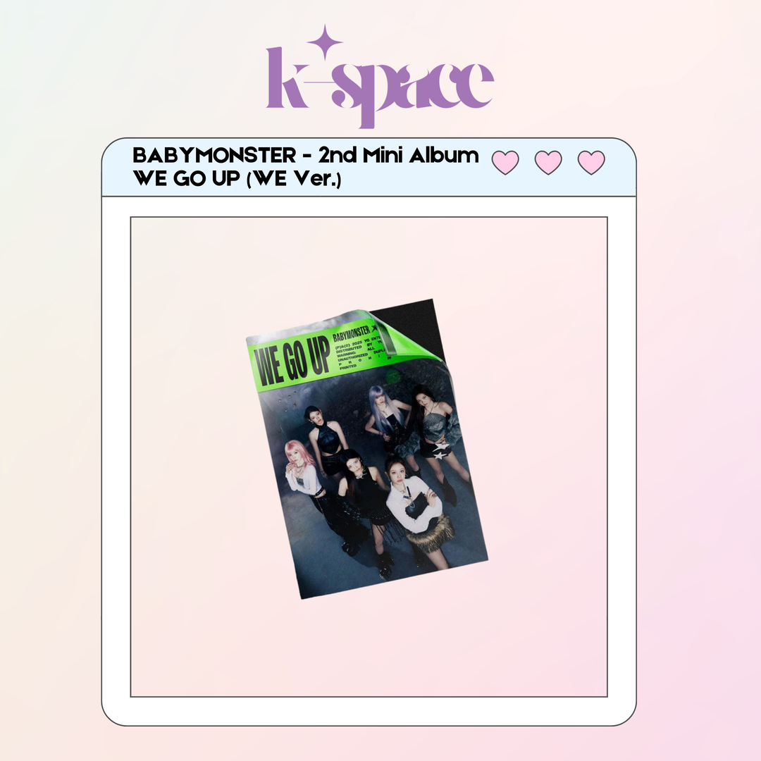 BABYMONSTER - 2nd Mini Album WE GO UP (WE Ver.)