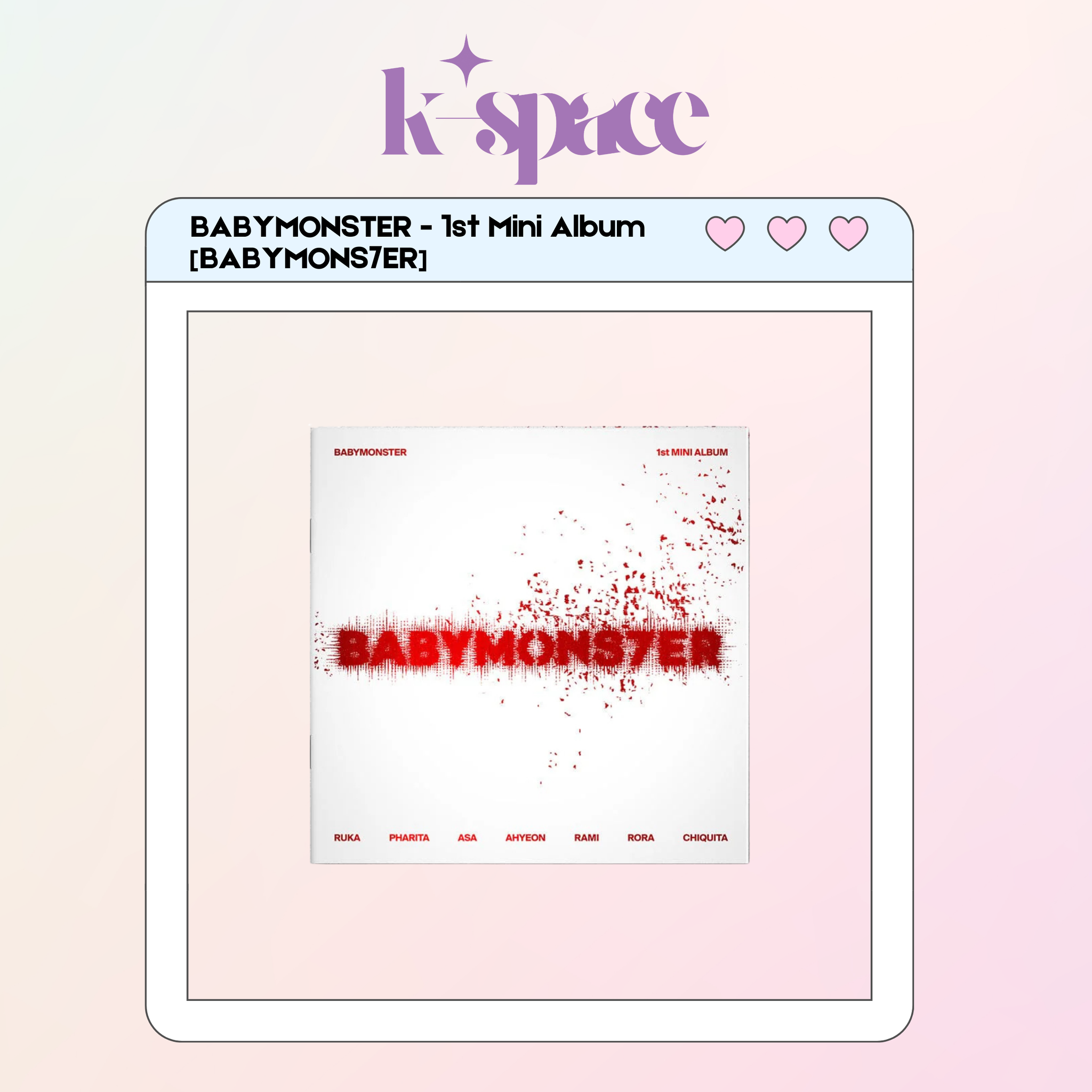 BABYMONSTER - 1st Mini Album [BABYMONS7ER]_0