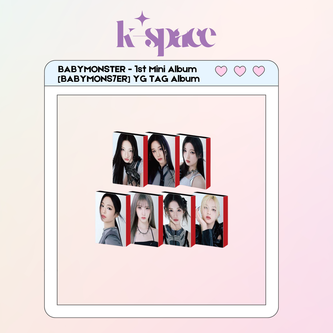 BABYMONSTER - 1st Mini Album [BABYMONS7ER] YG TAG Album
