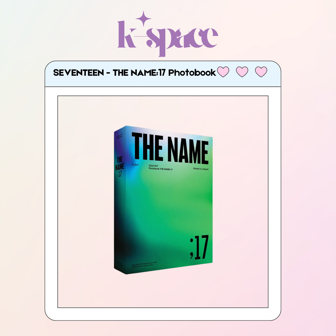 SEVENTEEN - THE NAME;17 Photobook