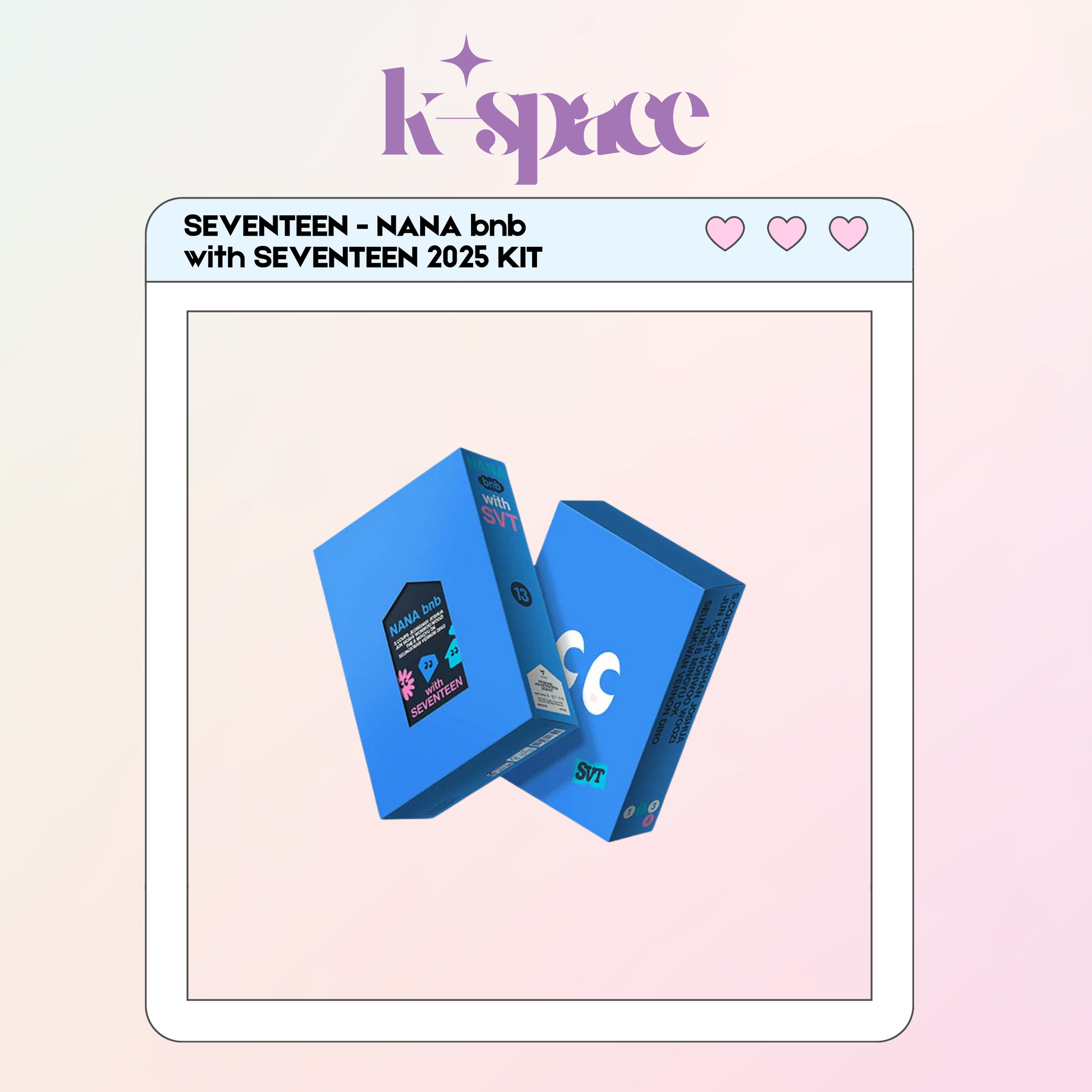 SEVENTEEN - NANA bnb with SEVENTEEN 2025 KIT_0