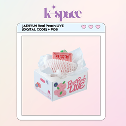 NCT127 JAEHYUN Real Peach LIVE [DIGITAL CODE]+POB