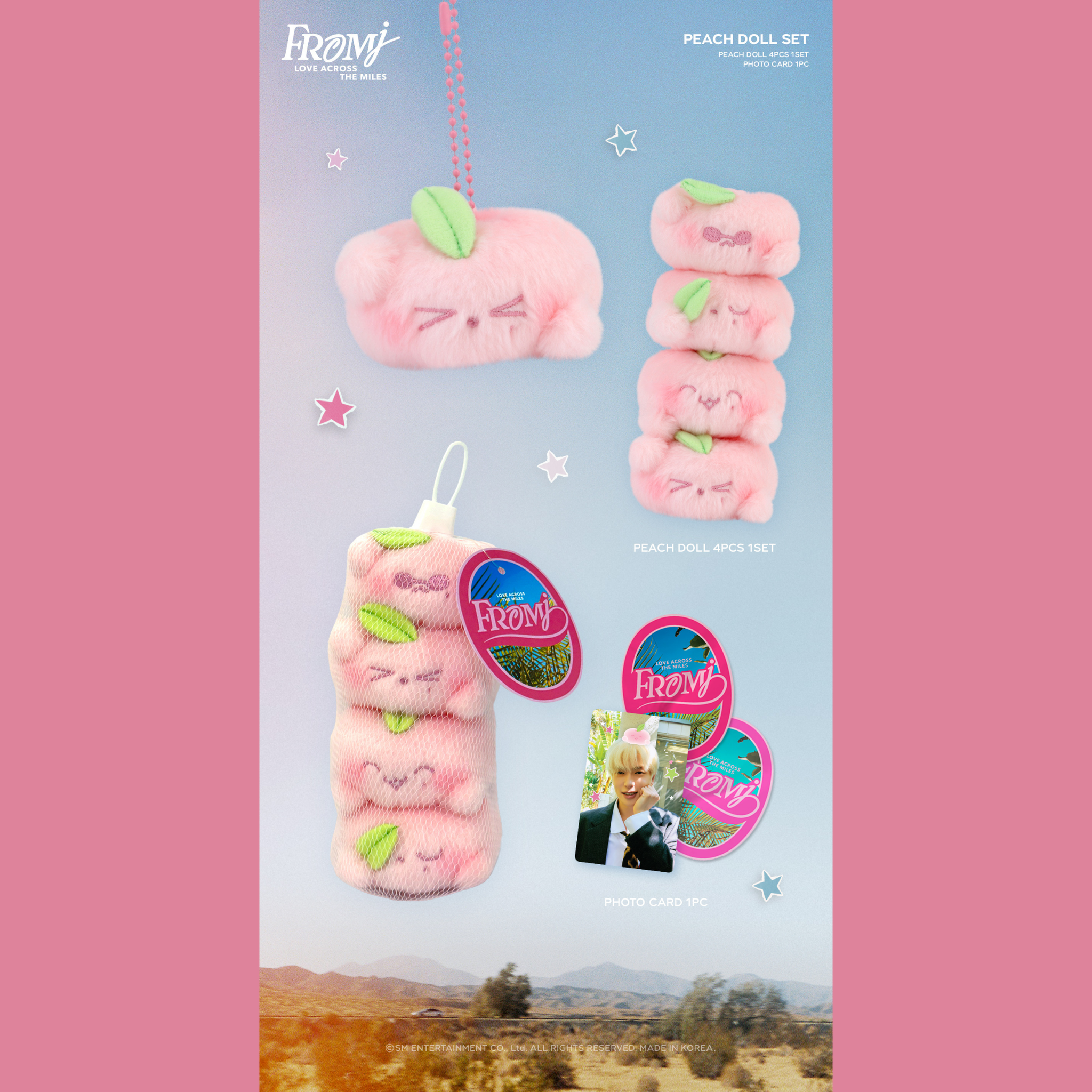 NCT127 JAEHYUN - [FROM J : LOVE ACROSS THE MILES MD] PEACH DOLL SET_1