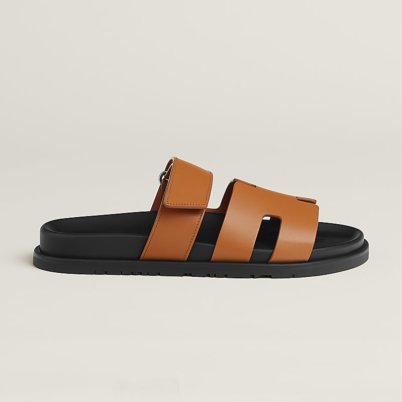 Chinelos Hermes Chypre castanhos - unissexo _5