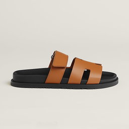 Chinelos Hermes Chypre castanhos - unissexo 