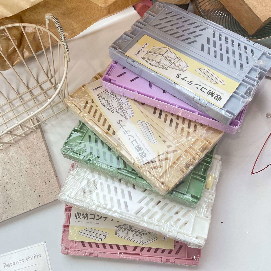 Student's foldable basket 
