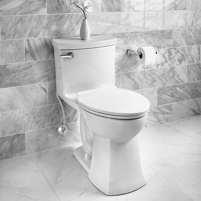 American Standard Townsend Vormax Right Height Elongated One-Piece Toilet With Seat in White_2